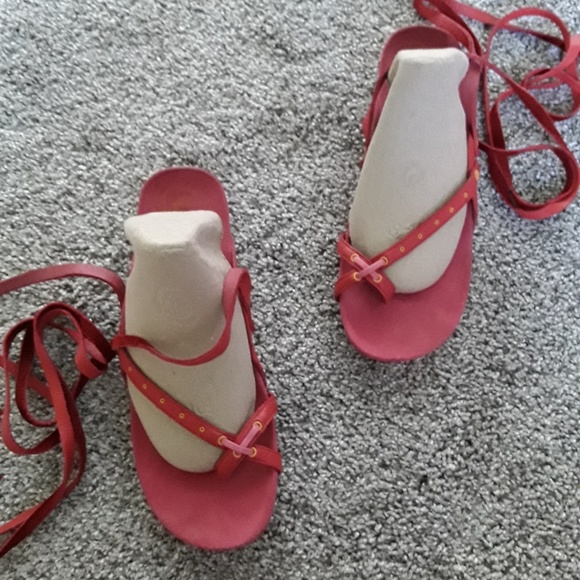 Diesel Shoes - Diesel women gladiator red sandals size 7